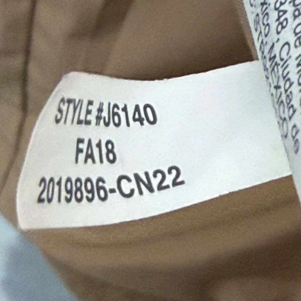 J. Crew Factory City Coat Womens 6 Mushroom Tan Wool‎ Blend Preppy Classic Basic - Picture 9 of 9